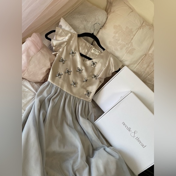 MIA JOY Girls Embellished Maxi Dress. - Picture 4 of 5